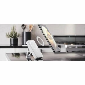 Alogic Stromspeicher - Weiß - für iPhone 8, iPhone 11, Smartphone, iPhone 15 Pro Max, AirPod, Apple Watch, Google Pixel 3 