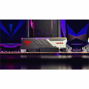 VIPER Venom 64GB (2 x 32GB) DDR5 SDRAM Memory Kit - 64 GB (2 x 32GB) - RGB - DDR5-6000/PC5-48000 DDR5 SDRAM - 6000 MHz - C