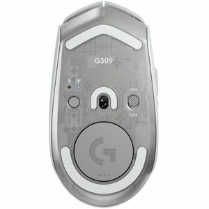 Mouse di gioco Logitech G LIGHTSPEED G309 - Bluetooth - USB Tipo A - 6 Programmable Button(s) - Bianco - Wireless - 25600 