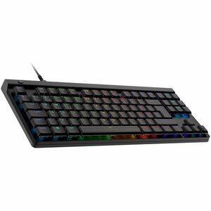 Tastiera gaming Logitech G G515 TKLCavo Connettività - USB Interfaccia - RGB LED - Svizzero - QWERTZ Layout - Nero - Tatti