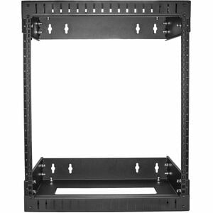 Mount your server or networking equipment using this adjustable 12U wall-mount network rack