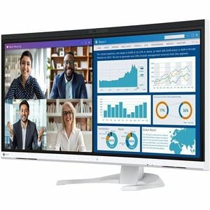 EIZO FlexScan EV3450XC-WT 34 Zoll Klasse Webcam UW-QHD Gekrümmter Bildschirm LED-Monitor - 21:9 Format - Weiß - 86,6 cm (3
