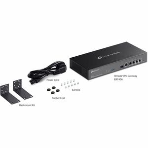 TP-Link Omada ER7406 Netzwerksicherheitslösung - Zentralisiertes Management - 5 Anschluss - 1000Base-T - Gigabit-Ethernet,