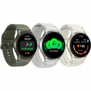 Samsung Galaxy Watch7 SM-L300 Smart Watch - Unisex - Green Body Color - Black Case Color - Green Band Color - Aluminium Bo