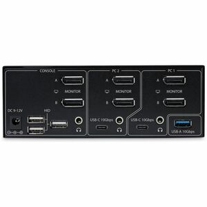 StarTech.com Digital & Analog KVM Switchbox - TAA Compliant - 2 Computer(s) - 1 Local User(s) - 8K, 4K - 7680 x 4320 - 60 