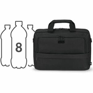 Dicota Eco Top Traveller CORE Carrying Case for 38.1 cm (15") to 43.9 cm (17.3") Notebook - Black - Water Resistant, RFID 