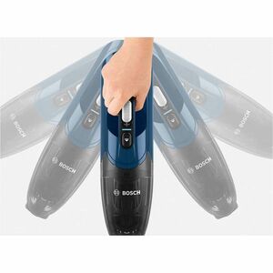 Scopa elettrica Bosch BBHF216 senza filo - Blu notte - 400 mL Capacità polvere - Pennello - Tappeto - Batteria - Batteria 