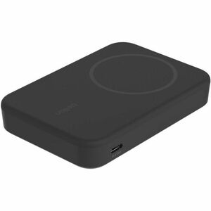 Belkin BoostCharge Pro Power Bank - Black - For Qi2-enabled Device, iPhone - 15 W - Black