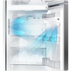 Congelatore/Freezer LG GTF744PZPED 509 L Montaggio superiore - Installazione libera - Platinum silver, Acciaio inox - Acci