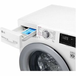Lavatrice LG F2WV3S7S4E Caricamento Frontale 7 kg - Bianco - Funzione vapore - 1200 Velocità centrifuga (rpm)