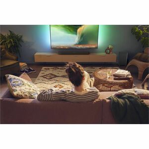 Sound Bar Speaker Philips TAB5309 2.1 Bluetooth - 120 W RMS - Grigio scuro - Parato montabile - 150 Hz a 20 kHz - Dolby Di