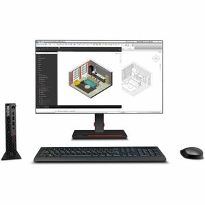 Workstation Lenovo ThinkStation P3 30H0005XIX - 1 Core i7 14° gen i7-14700T - Tecnologia vPro - 32 GB - 1 TB SSD - Piccolo