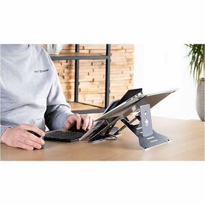 R-Go R-Go Riser Altura ajustável Sustentação do Notebook - 25,4 cm (10") para 55,9 cm (22") Suporte de ecrã - 5 kg Capacid