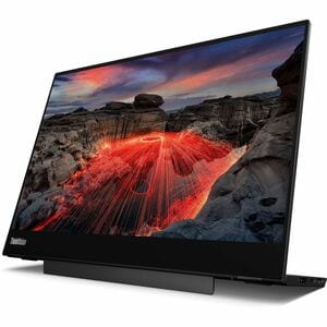 Lenovo ThinkVision M14t Gen2 14" Class LED Touchscreen Monitor - 16:10 - 6 ms - 14" Viewable - Capacitive - 10 Point(s) Mu