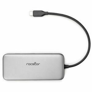 Rocstor Type-C to HDMI/USB-A 10GX2/Type-C 10G data/SD/TF/PD Charging with DP1.4 Alt mode - for Monitor, Desktop PC, Notebo