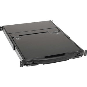 Tripp Lite series B030-DP16-17DIP LCD Rack Console KVM Switch - Metal - Black - TAA Compliant - 16 Computer(s) - 43.2 cm (