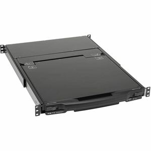 Tripp Lite series B030-DP16-17D LCD Rack Console KVM Switch - Metal - Black - TAA Compliant - 16 Computer(s) - 43.2 cm (17
