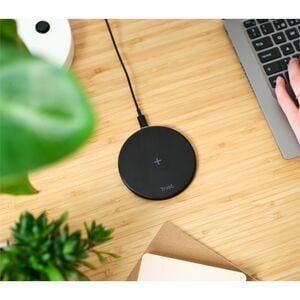 Trust Viro Induction Charger - For Smartphone - Input connectors: USB - Fast Charging, Foreign Object Detection