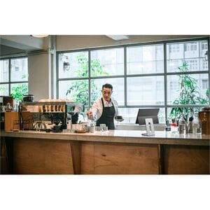 Kensington Elevated Stand for Surface - Desktop - Platinum - For Tablet, Workstation - Tilt, Compact, Portable, Foldable, 