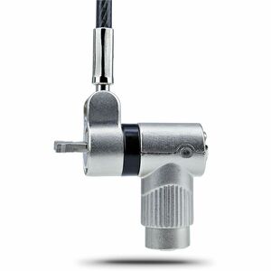 StarTech.com 3-in-1 Universal Laptop Lock 6.6ft, Master Keyed Locking Cable, Security Cable, Compatible w/Noble Wedge®/Nan