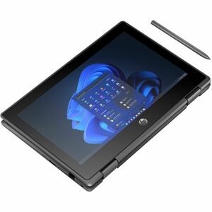 HP Pro x360 Fortis G11 11.6" Touchscreen Rugged Convertible 2 in 1 Notebook - HD - Intel N-Series N200 - 8 GB - 128 GB SSD