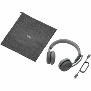 Logitech Zone Wireless 2 Kabel/Kabellos Kopfbügel Stereo Headset - Graphit - Microsoft-Teams-Zertifizierung - Binaural - G