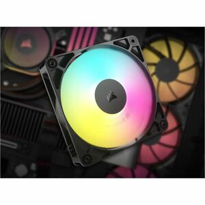 Corsair RS120 ARGB 120mm PWM Fan - 1 Pack - 4.72" Maximum Fan Diameter - 1 x Fan(s) - 7.28 CFM Maximum Airflow - 2100 rpm 
