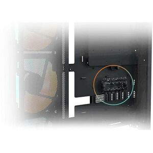 Gigabyte C500 PANORAMIC STEALTH Gaming Computer Case - Mini ITX, Micro ATX, ATX Motherboard Supported - Mid-tower - Temper