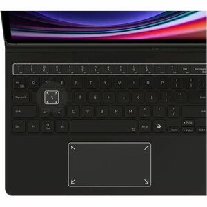 Samsung EF-DX725. Tastaturaufbau: QWERTZ, Tastatursprache: Deutsch, Eingabegerät: Touchpad. Marke-Kompatibilität: Samsung,