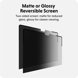 HyperShield HS5115GL 3H Anti-glare Privacy Screen Filter for Apple - For 38.1 cm (15") LCD MacBook Air - Anti-microbial - 