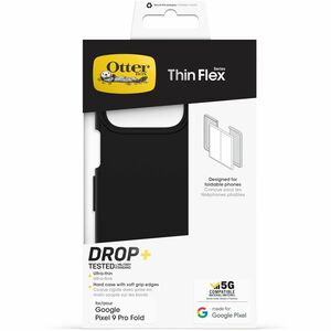 OtterBox Thin Flex. Tipo de mala: Capa, Compatibilidade da marca: Google, Compatibilidade: Pixel 9 Pro Fold, Tamanho máxim