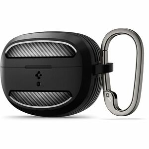 Spigen Rugged Armor Rugged Carrying Case Bose Earbud - Matte Black - Drop Resistant - Thermoplastic Polyurethane (TPU) Bod