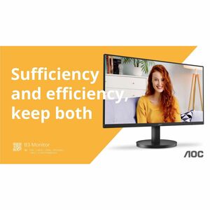 Monitor LED AOC U27B3M 685,8 mm (27") Classe 4K UHD - Nero - 68,6 cm (27") Viewable - Vertical Alignment (VA) - LED Luce p