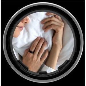 Samsung Galaxy Ring, Size 8, Titanium Black - Android - Accelerometer, PPG Sensor, Temperature Sensor - Sleep Quality, Hea