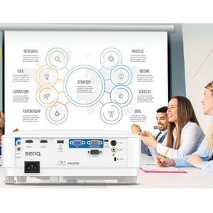 BenQ MS560 3D DLP Projector - 4:3 - Ceiling Mountable - 800 x 600 - Front, Ceiling - 6000 Hour Normal Mode - 10000 Hour Ec