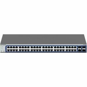 Netgear GS748Tv6 48 Anschlüsse Verwaltbar Ethernet-Switch - Gigabit-Ethernet - 10/100/1000Base-T, 1000Base-X - 3 Unterstüt