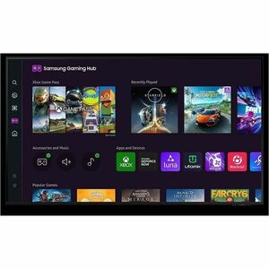 Samsung Q60D TV QLED 4K 55” QE55Q60DAUXZT Smart TV Wi-Fi Titan Gray 2024, Quantum Processor Lite 4K, 4K Upscaling, AirSlim