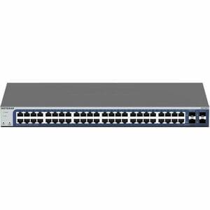 Netgear GS748Tv6 48 Ports Manageable Ethernet Switch - Gigabit Ethernet - 10/100/1000Base-T, 1000Base-X - 3 Layer Supporte