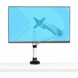 StarTech.com Mounting Arm for Monitor, Display Screen, Computer - Black - Landscape/Portrait - TAA Compliant - Height Adju
