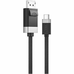 Alogic Fusion 1 m DisplayPort/USB-C A/V Cable - Cable for Audio/Video Device, Monitor, Projector, TV - First End: 1 x Usb 