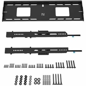 Neomounts Wall Mount for TV - Black - Height Adjustable - 1 Display(s) Supported - 106.7 cm to 218.4 cm (86") Screen Suppo