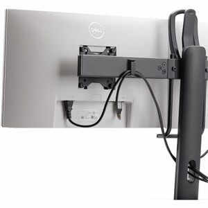 StarTech.com Crossbar Dual Monitor Desk Stand For 27inch Screens, Max Cap 26.4lb, VESA Mount 75x75/100x100, Toolless Heigh