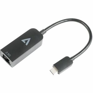 V7 V7UCRJ25G-BLK Cabo de rede / transferência de dados - Cable for Computador, Dispositivo de rede - 2.5 Gbit/s - Blindage