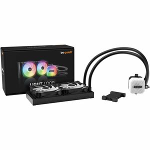 be quiet! Light Loop Cooling Fan/Radiator - CPU, Processor - 120 mm Maximum Fan Diameter - 2 x Fan(s) - 2100 rpm - Liquid 