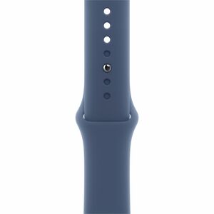 Apple Watch Series 10 Smart Watch - 46 mm Case Height - 39 mm Case Width - Argenté Case Color - Denim Band Color - Alumini