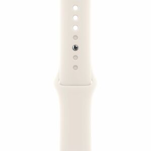 Apple Watch Series 10 Smart Watch - 42 mm Case Height - 36 mm Case Width - Doré Case Color - Starlight Band Color - Foncti