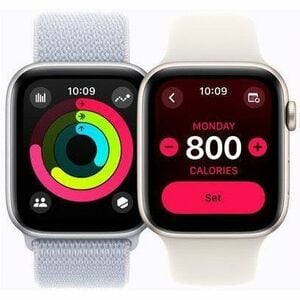 Apple Watch SE 智能手表 - 44 毫米 Case Height - 38 毫米 Case Width - 星光色 Case Color - 星光色 Band Color - 铝 Case Material - 无线局域网 - 光