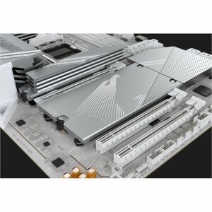 Aorus Ultra Durable X870 AORUS ELITE WIFI7 ICE Gaming Desktop Motherboard - AMD X870 Chipset - Socket AM5 - ATX - Ryzen 5,