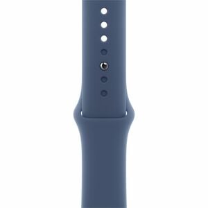 Apple Watch Series 10 Smartwatch - 46 mm Case Height - 39 mm Case Width - Silber Case Color - Denim Band Color - Aluminium