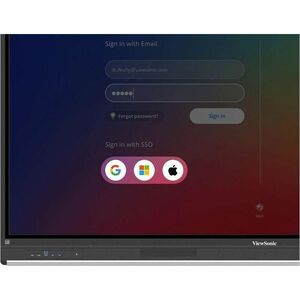 ViewSonic ViewBoard IFP7553 1905 mm 4K UHD LCD Collaboration Display - Infrarot (IrDA) - Touchscreen - 3840 x 2160 - 450 c